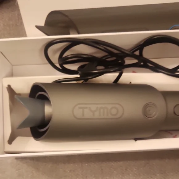 TYMO CurlGo Cordless Auto Curling Iron - Gray - Picture 3 of 7